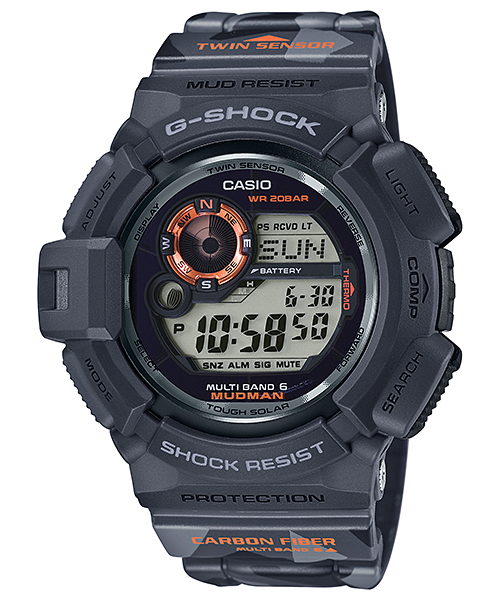 นาฬิกา คาสิโอ Casio G-Shock MUDMAN Limited รุ่น GW-9300CM-1JR มัดแมนลายพราง "Men in CAMOUFLAGE" (JAPAN) ไม่วางขายในไทย