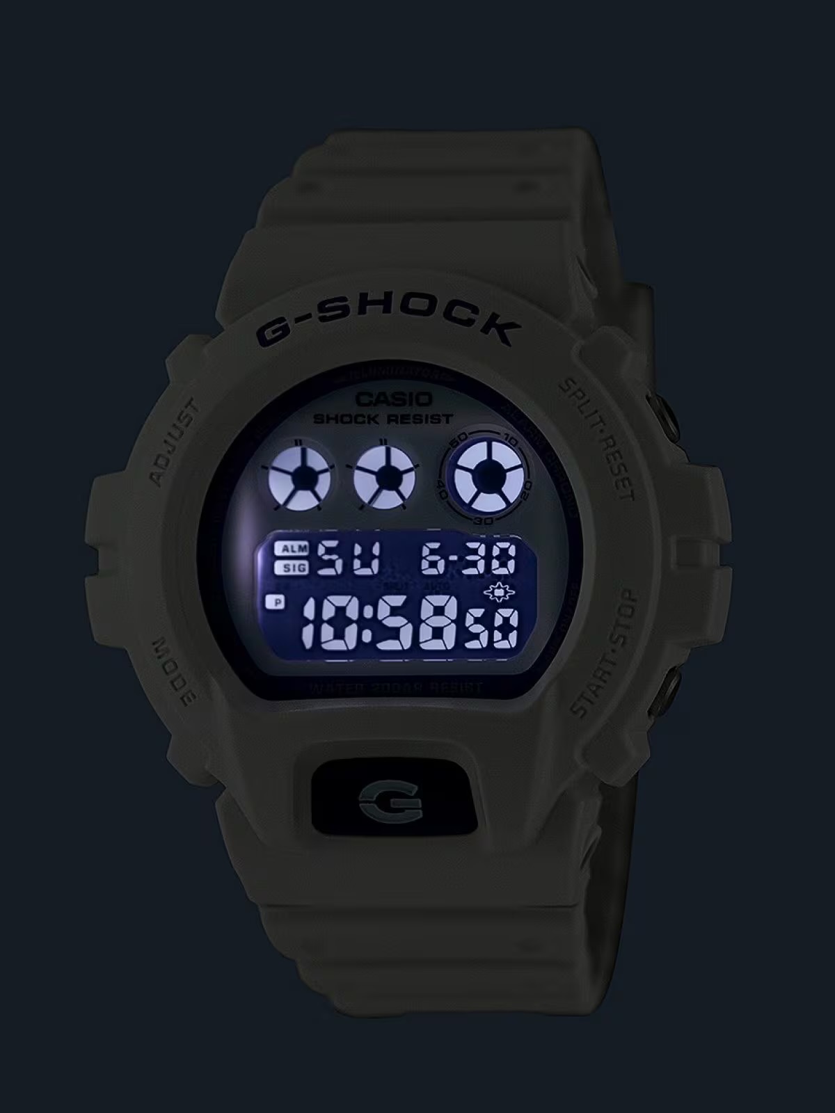 นาฬิกา Casio G-Shock Special Color Hidden Glow Summer series รุ่น DW-6900HDS-7A1 ของแท้ รับประกัน1ปี