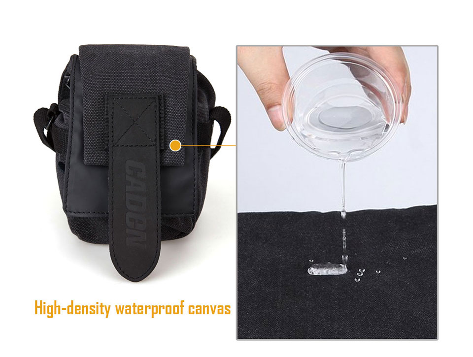 ขาย Caden M0 กระเป๋าแฟชั่น กันน้ำ เก็บกล้องได้ เหมาะสำหรับกล้อง Canon Nikon Sony Panasonic Olympus