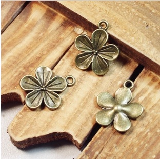 จี้,ตัวห้อยซิป ดอกไม้