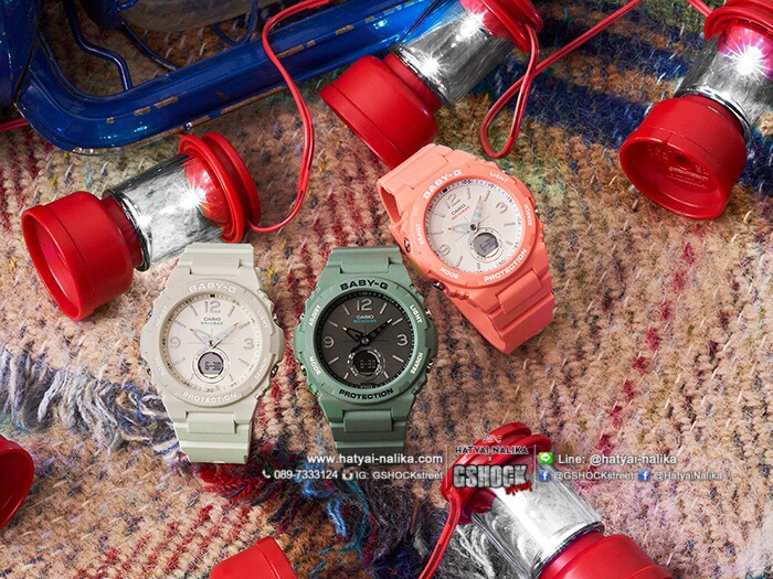 นาฬิกา Casio Baby-G Vintage Camping BGA-260 series รุ่น BGA-260-7A ของแท้ รับประกัน1ปี