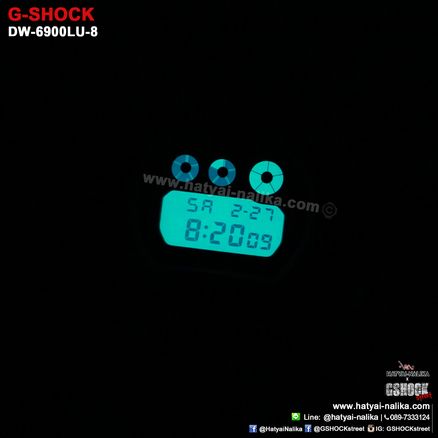 นาฬิกา Casio G-Shock DW-6900LU Layered Color Utility series รุ่น DW-6900LU-8 ของแท้ รับประกัน1ปี