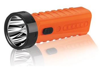 ไฟฉายหลอด LED 4 ดวง ชาร์จไฟบ้านได้เปิดติดต่อ20ชม. YG3292