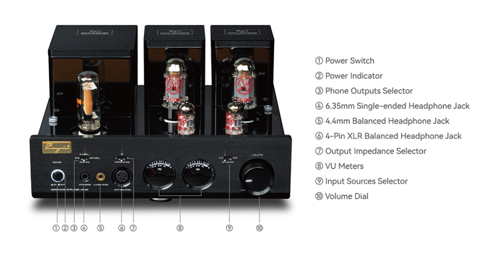 ขาย Cayin HA-3A แอมป์ตั้งโต๊ะหลอดแก้วสูญญากาศ ประกันศูนย์ไทย