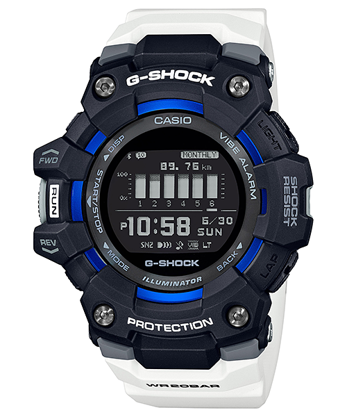 นาฬิกา Casio G-Shock G-SQUAD Step Tracker GBD-100 series รุ่น GBD-100-1A7 ของแท้ รับประกัน1ปี