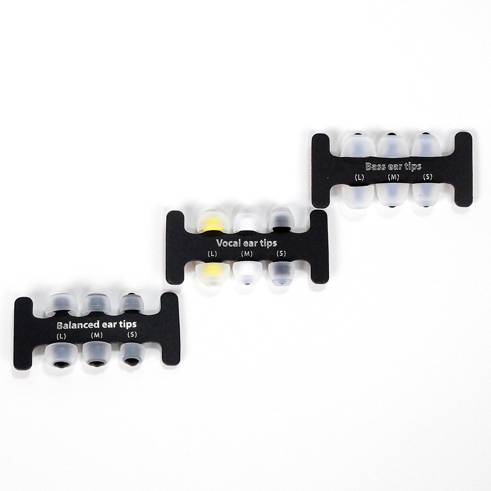 BGVP Complete tips set จุกเพิ่มคุณภาพเสียงให้หูฟังคู่โปรดของคุณ