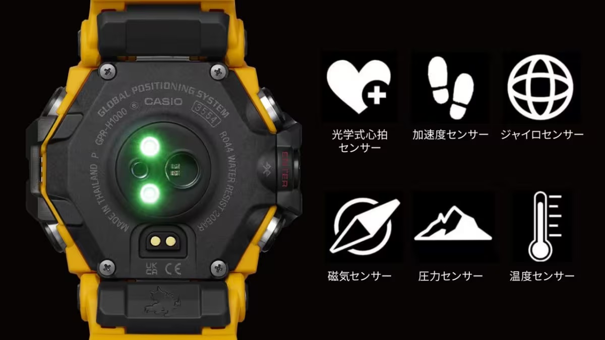 นาฬิกา Casio G-Shock RANGEMAN Heart Rate Monitor GPR-H1000 series รุ่น GPR-H1000-9 ของแท้ รับประกัน1ปี