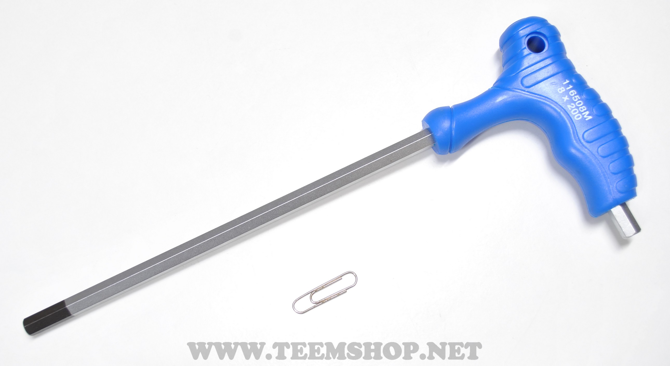 KINGTONY กุญแจหกเหลี่ยมด้ามยาวตัว L ชุด 8 ตัว 2-10mm. NO.22218MR Made in Taiwan