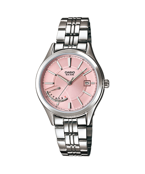 นาฬิกา คาสิโอ Casio STANDARD Analog'women รุ่น LTP-E102D-4AV ของแท้ รับประกัน 1 ปี