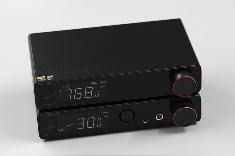 Topping E70 Velvet DAC ตั้งโต๊ะระดับเรือธง รองรับ Dual Hi-RES ประกันศูนย์ไทย
