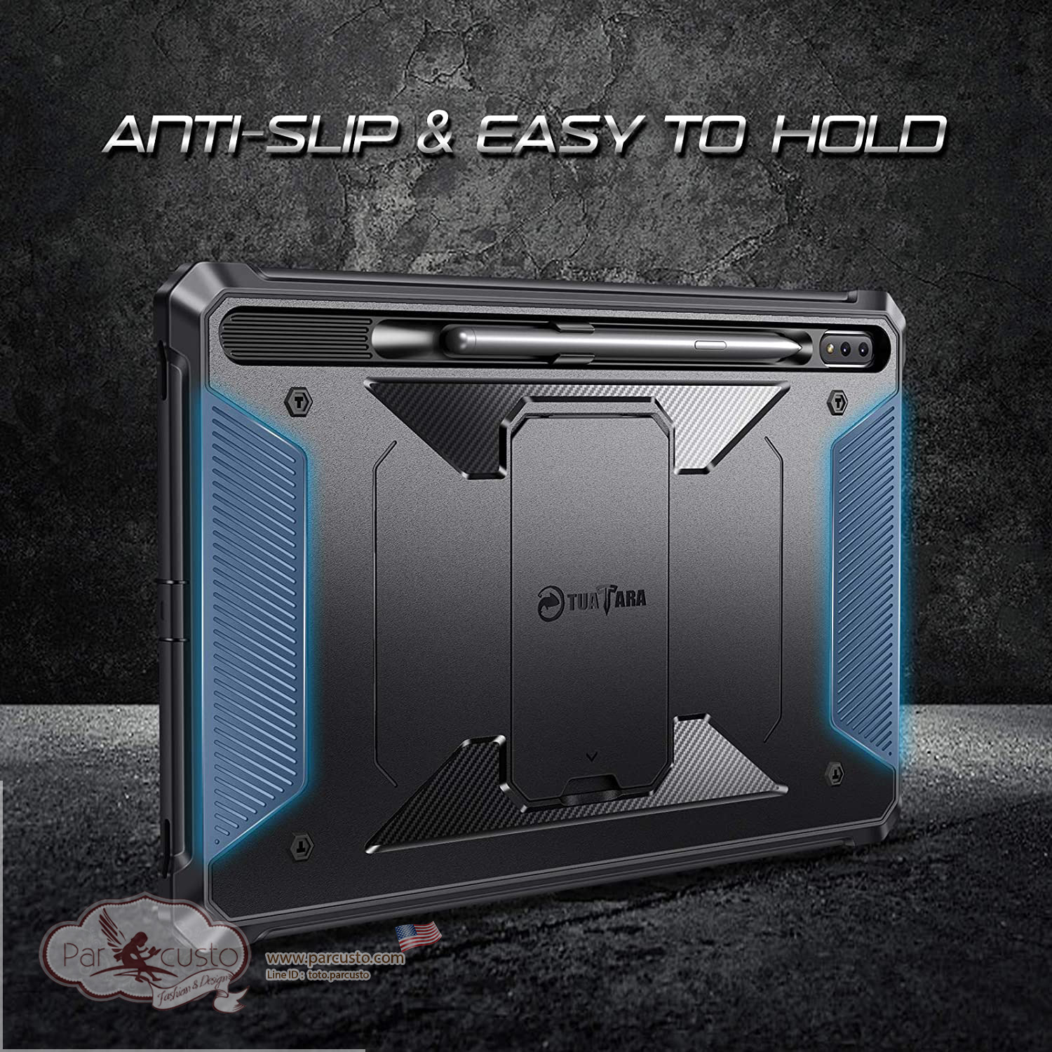 เคสกันกระแทก Samsung Galaxy Tab S7 Plus 12.4 inch 2020 [Tuatara จาก Fintie[Pre-order USA]