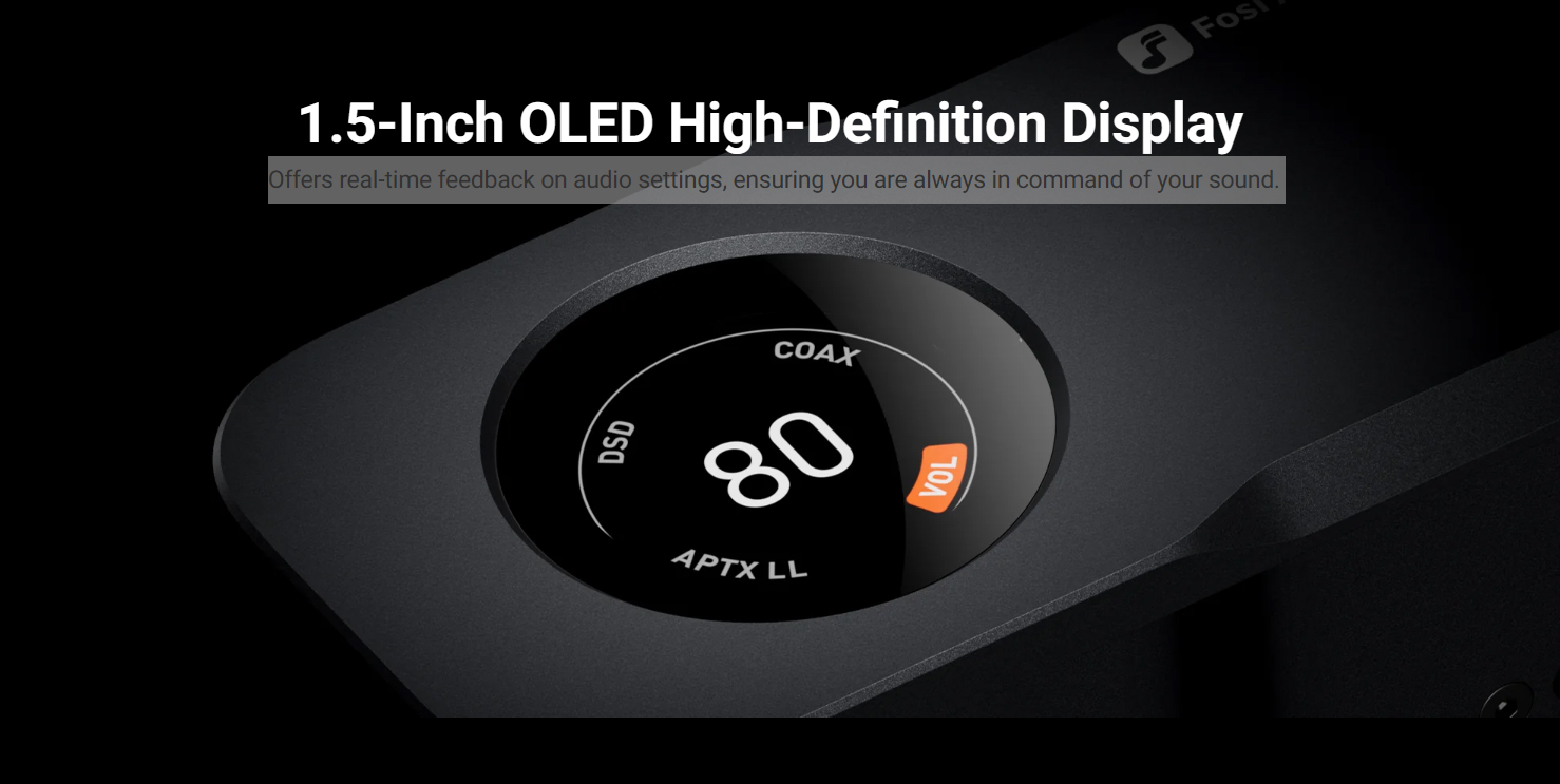 Fosi Audio ZD3 Fully Balanced DAC ชิป Sabre ES9039Q2M ระดับเรือธง เปลี่ยน Op-Amp ได้ ประกันศูนย์ไทย