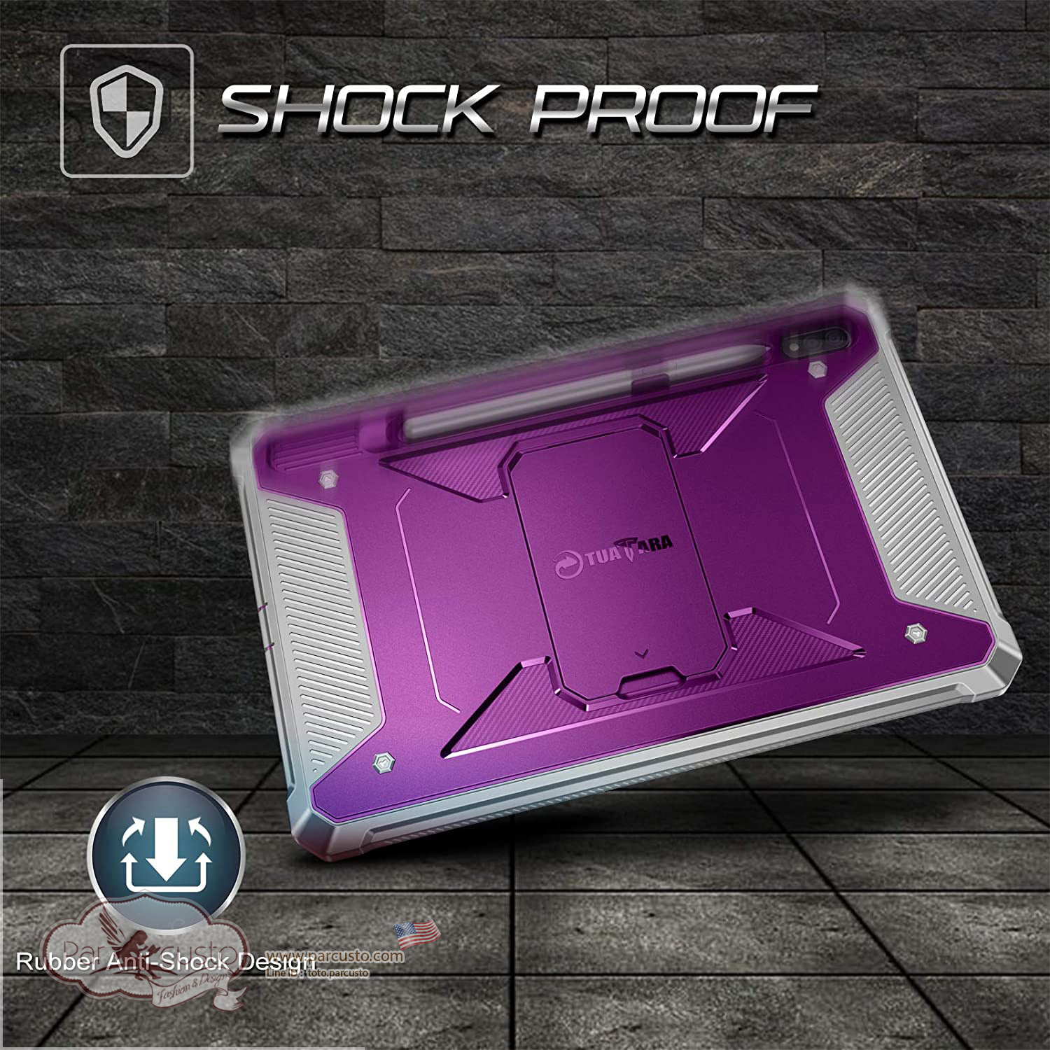 เคสกันกระแทก Samsung Galaxy Tab S7 11'' 2020 [TUATARA] จาก Fintie [Pre-order USA]