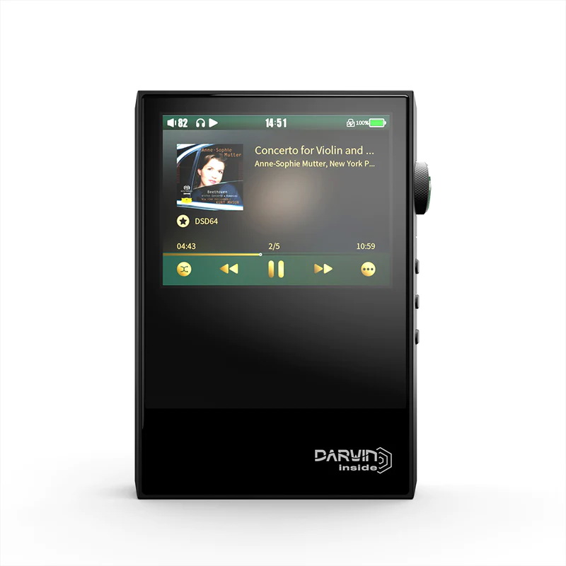 Hiby RS2 เครื่องเล่นเพลงพกพา PureAudio พร้อมสถาปัตยกรรมเสียงดาร์วิน