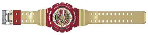 นาฬิกา คาสิโอ Casio G-Shock Limited model Color series รุ่น GA-110CS-4A (IRON MAN) ของแท้ รับประกัน 1ปี
