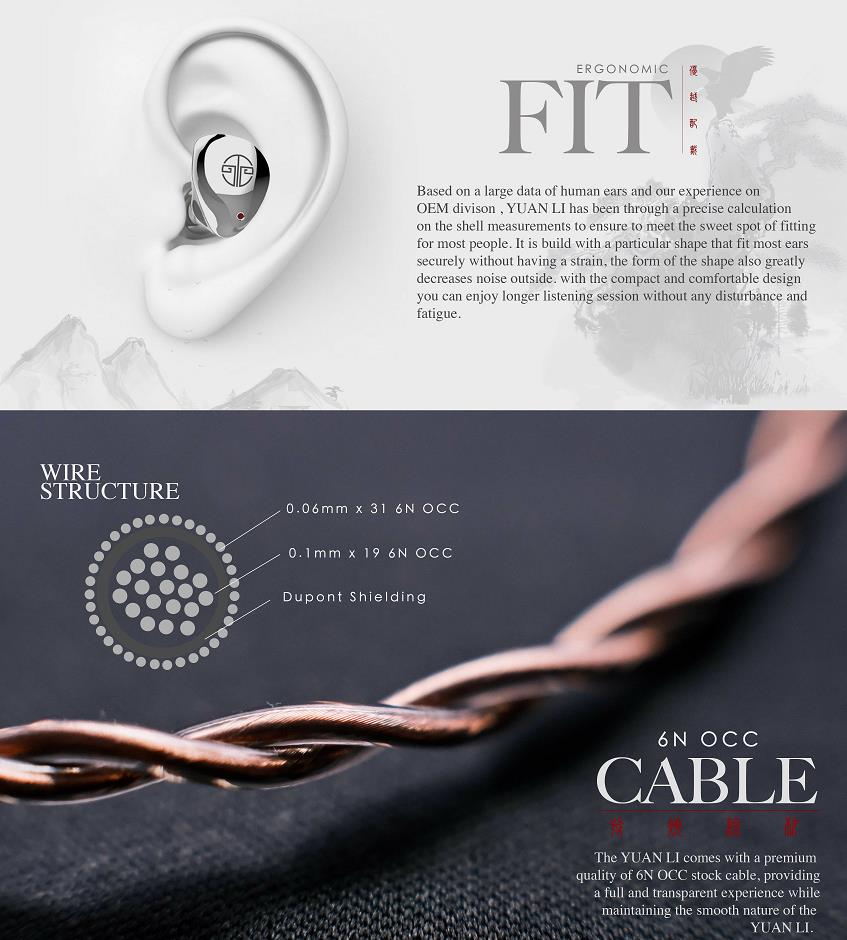 ขาย TForce Yuanli หูฟัง 1 ไดรเวอร์ Dynamic ประกันศูนย์ไทย