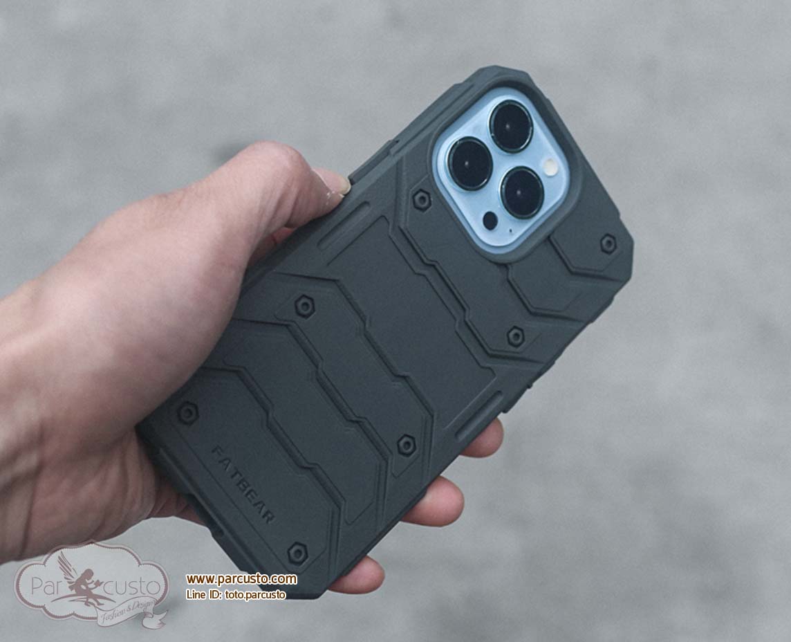 เคสกันกระแทก iPhone 13 mini, 13, 13 Pro, และ 13Pro Max (ต้องระบุรุ่น) จาก Fat Bear [หมด]