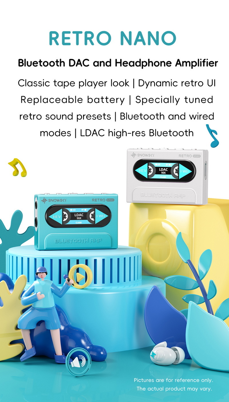 Snowsky RETRO NANO Bluetooth DAC/AMP พกพา จิ๋วแต่แจ๋ว ประกันศูนย์ไทย