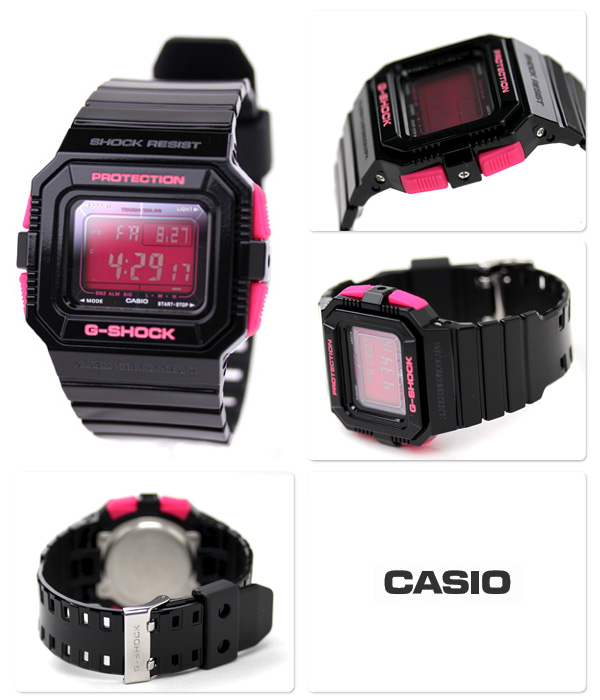 นาฬิกา คาสิโอ Casio G-Shock Standard digital รุ่น G-5500B-1DR (หายาก)