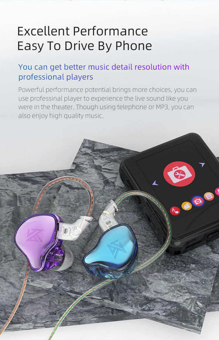 KZ EDC หูฟัง 1 ไดรเวอร์ Dynamic หูฟัง Budget ประกันศูนย์ไทย