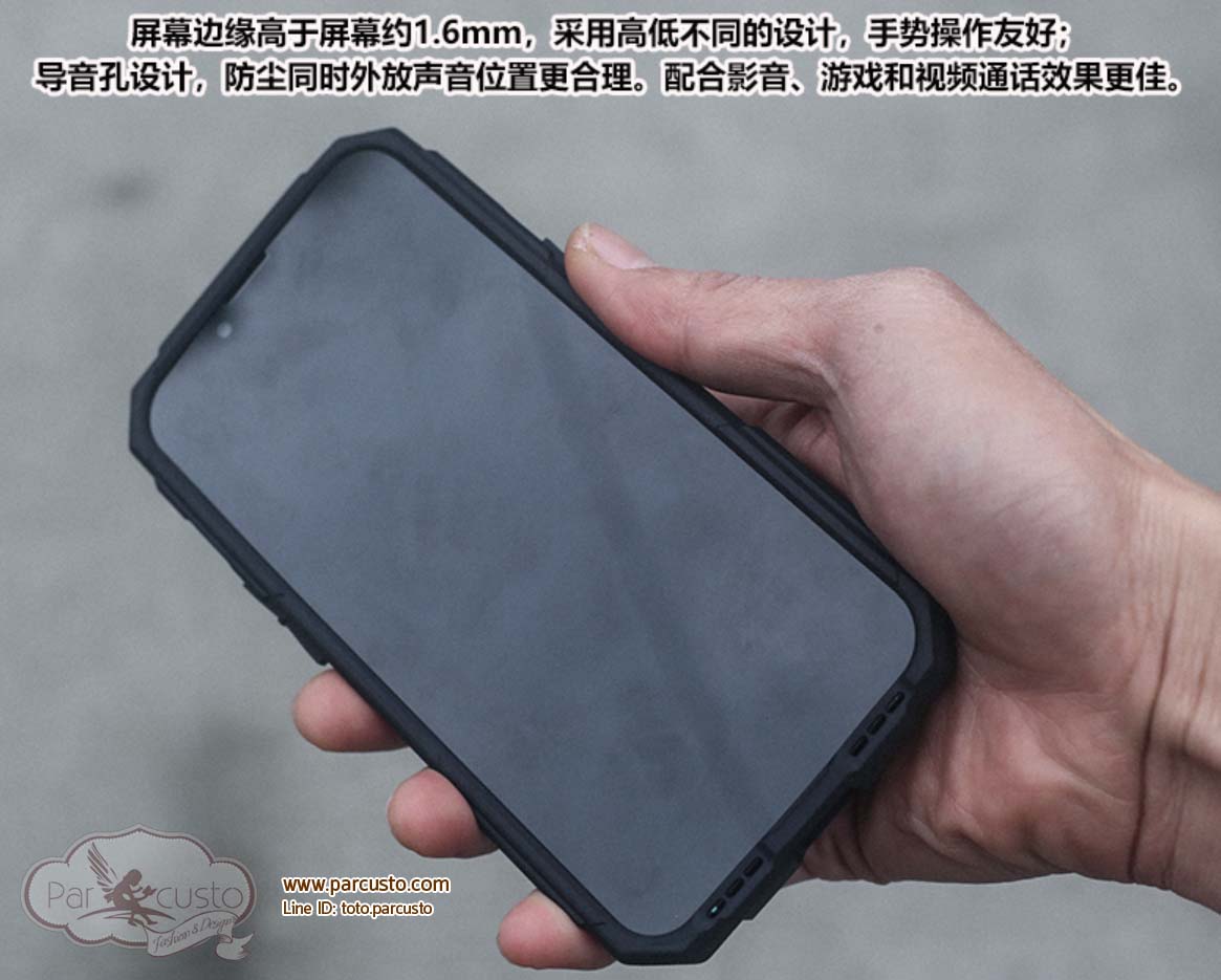 เคสกันกระแทก iPhone 13 mini, 13, 13 Pro, และ 13Pro Max (ต้องระบุรุ่น) จาก Fat Bear [หมด]