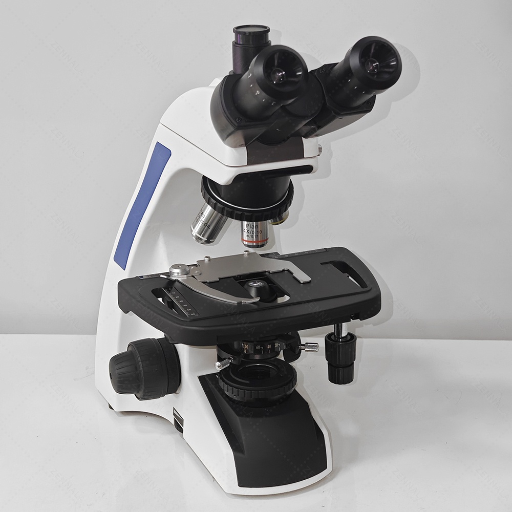 กล้องจุลทรรศน์ Trinocular 2000x ระบบ Infinity มีช่องต่อกล้อง ต่อจอเสริม รุ่น CM2000