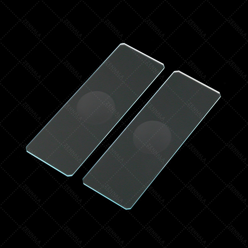 กระจกสไลด์ Microscope แบบ 1 หลุม Single Concave