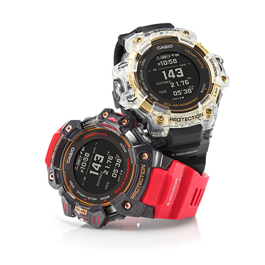 นาฬิกา Casio G-Shock G-SQUAD Heart rate monitor & GPS GBD-H1000 series รุ่น GBD-H1000-1A9 ของแท้ รับประกัน1ปี