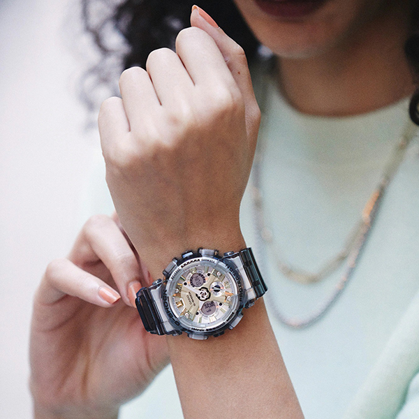 นาฬิกา Casio G-Shock Women ไซส์มินิ GMA-S120GS series รุ่น GMA-S120GS-8A ของแท้ รับประกัน1ปี