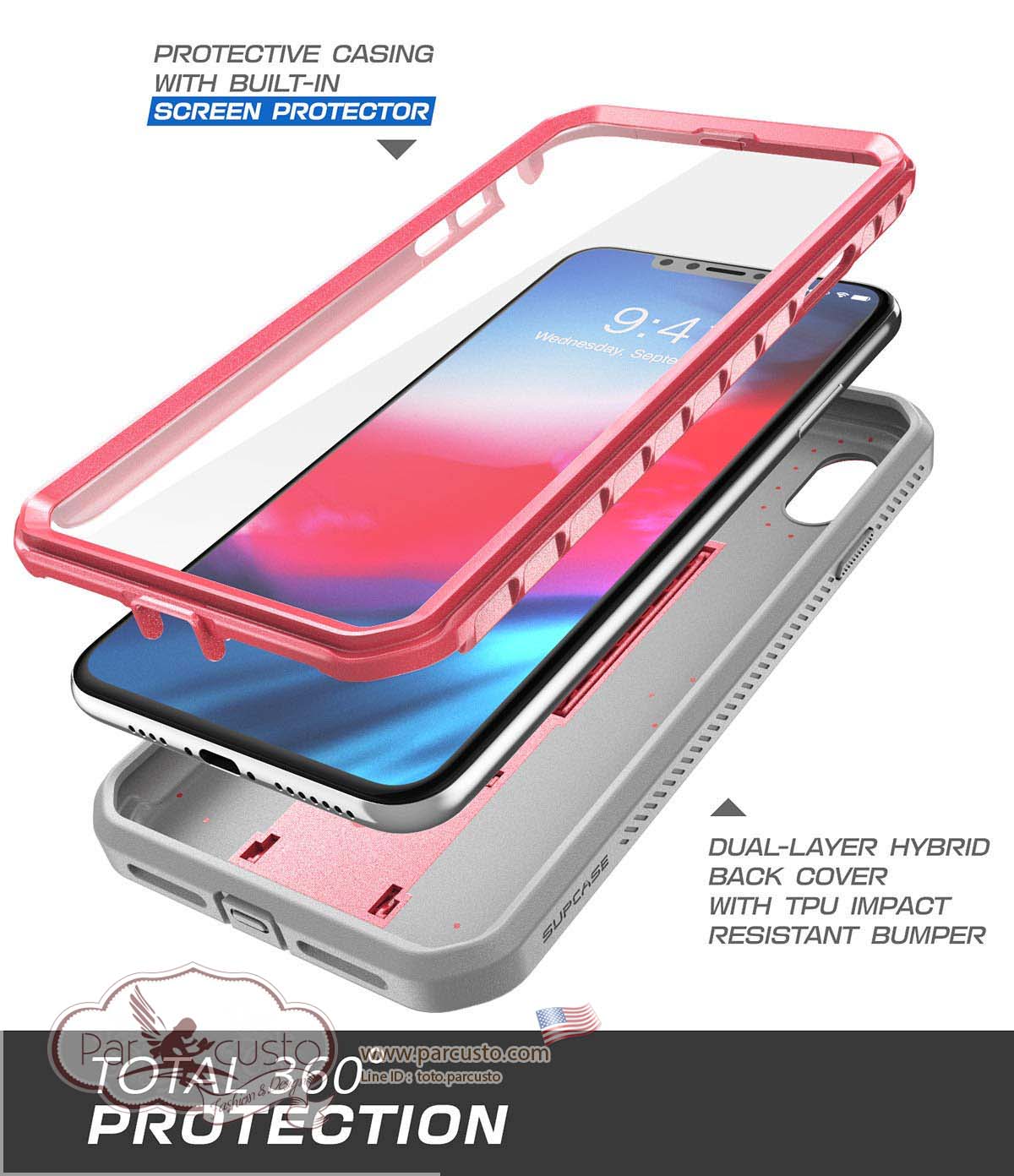 เคสกันกระแทก Apple iPhone XR [Unicorn Beetle PRO] จาก SUPCASE [Pre-order USA]