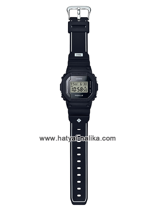 นาฬิกา Casio G-SHOCK x PIGALLE Limited model 35th Anniversary Collaboration series รุ่น DW-5600PGB-1 ของแท้ รับประกัน1ปี