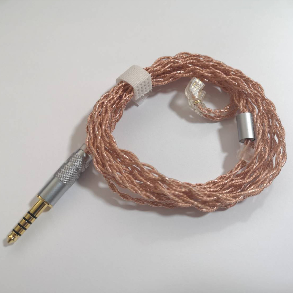 ขาย TFZ TC-3 สายอัพเกรดหูฟัง ทองแดงถักสายชุบเงิน 8 แกน ระดับ HiFi