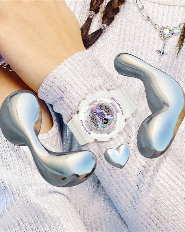 นาฬิกา Casio Baby-G Special Color Fantasy Holographic series รุ่น BA-110FH-7A ของแท้ รับประกัน1ปี