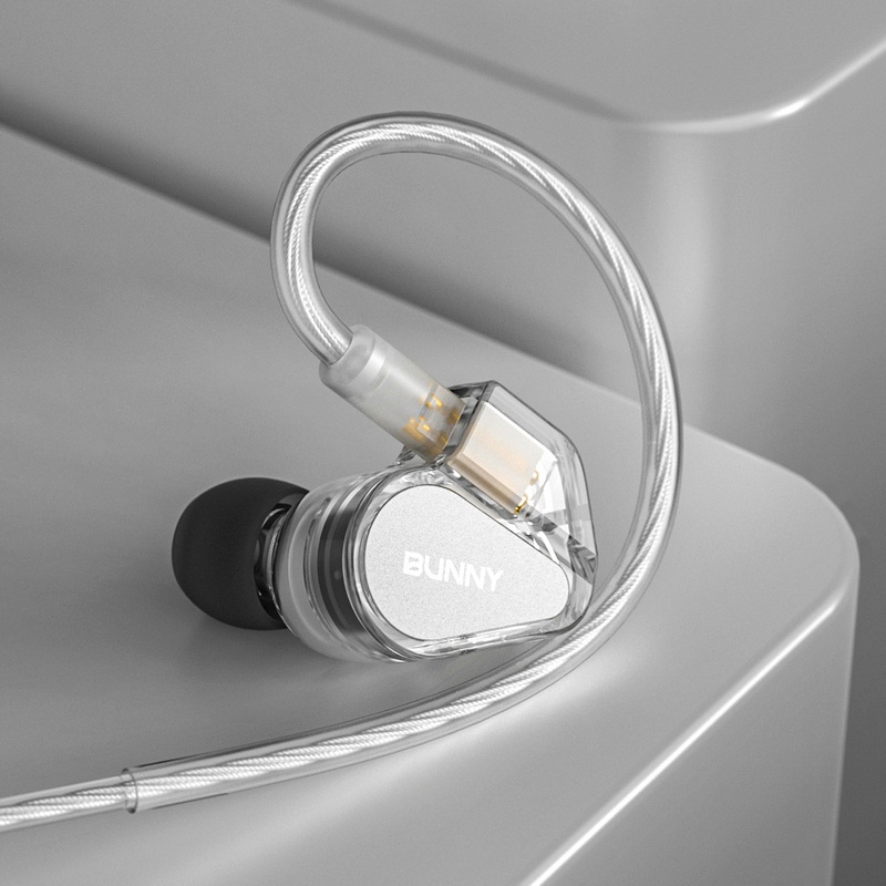 Tanchjim Bunny หูฟัง IEMs ไดรเวอร์ Dynamic เสียงชัดใสและมีสไตล์สำหรับเกมเมอร์ ประกันศูนย์ไทย