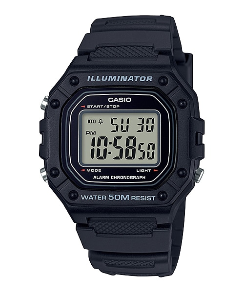 นาฬิกา Casio STANDARD DIGITAL รุ่น W-218H-1AV ของแท้ รับประกัน1ปี