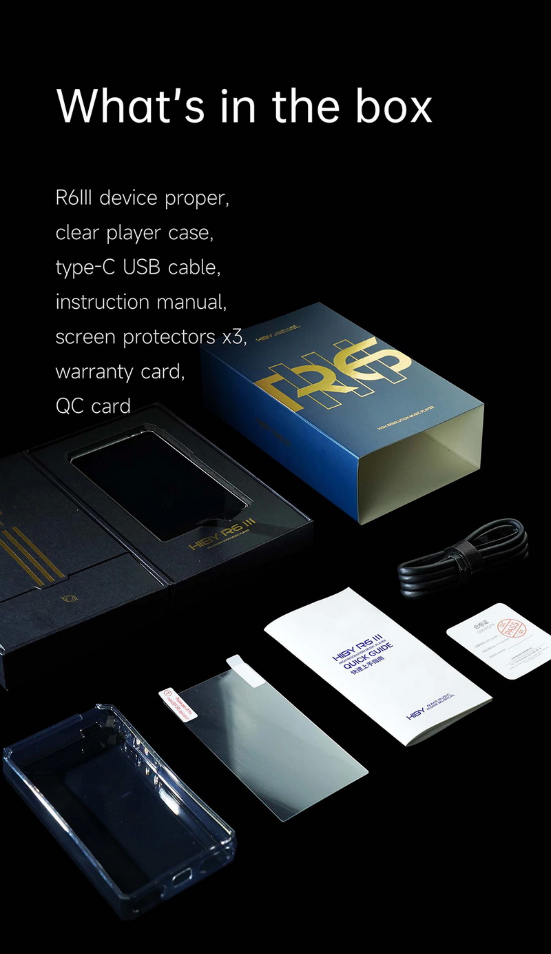 Hiby R6iii DAP พกพาระดับเรือธงปรับ Class แอมป์ได้ รองรับ MQA ประกันศูนย์ไทย