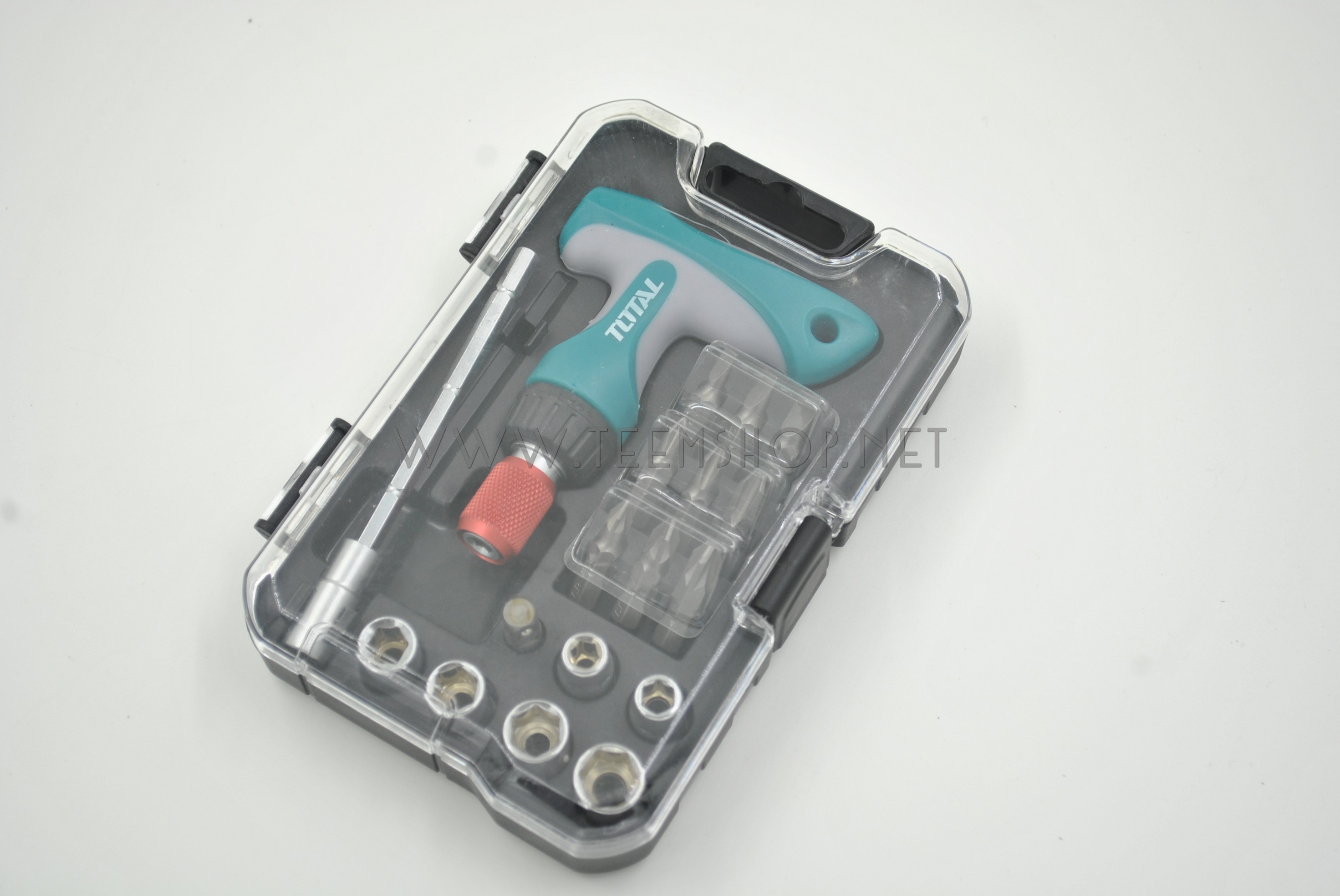 TOTAL ไขควงฟรี 18 ตัวชุด TACSD-30181