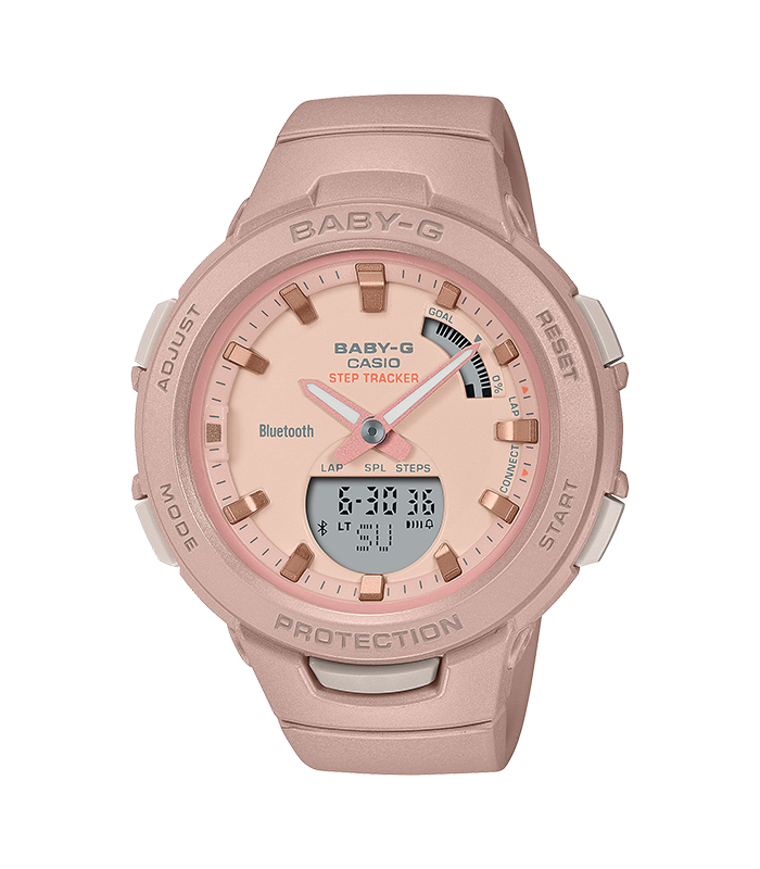 นาฬิกา Casio Baby-G G-SQUAD BSA-B100CS series รุ่น BSA-B100CS-4A ของแท้ รับประกัน1ปี