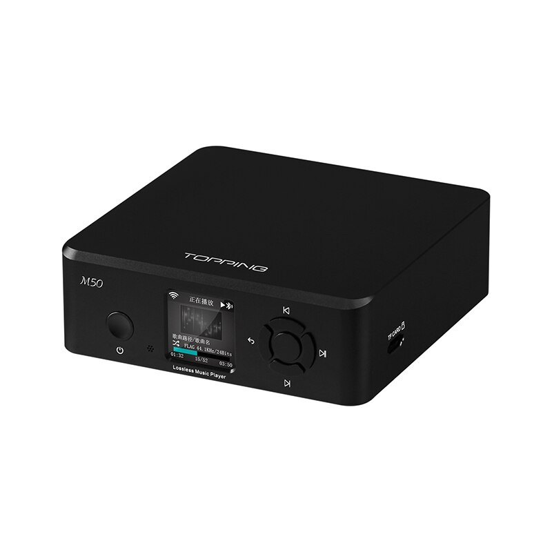 Topping M50 เครื่องเล่นเพลงเครือข่ายแบบตั้งโต๊ะ รองรับ DLNA, Airplay ประกันศูนย์ไทย