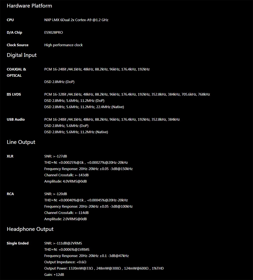 ขาย Matrix Audio Element i DAP+DAC+AMP ครบจบในตัวเดียว
