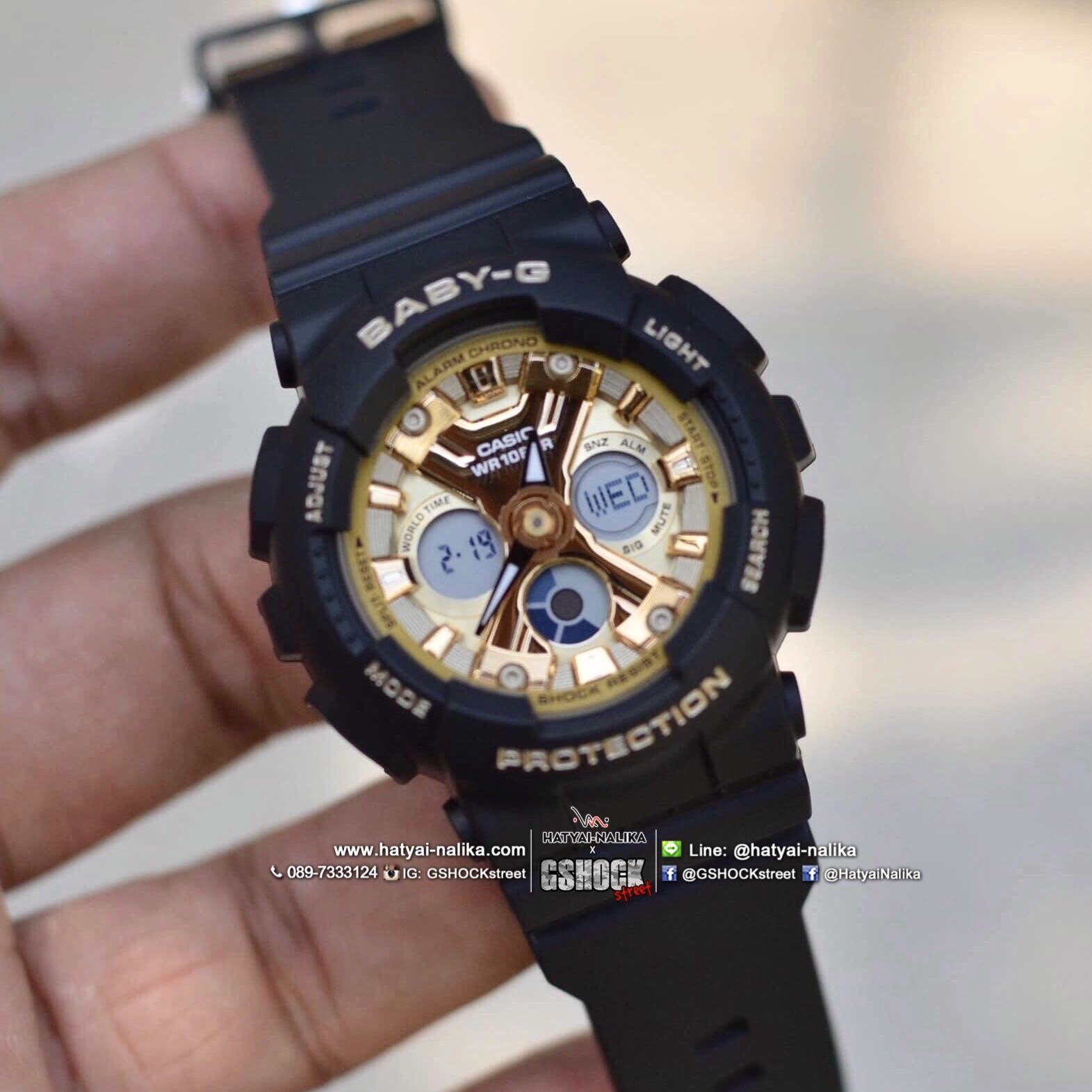 นาฬิกา Casio Baby-G Standard ANALOG-DIGITAL BA-130 X’mas Tree Color series รุ่น BA-130-1A3 ของแท้ รับประกัน1ปี