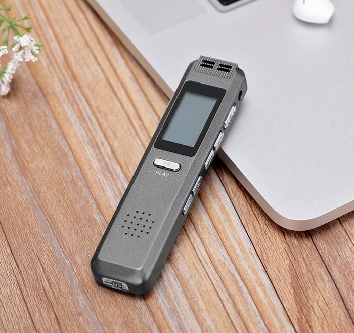 เครื่องบันทึกเสียง V22 เสียบการ์ดเพิ่มได้ (charge)