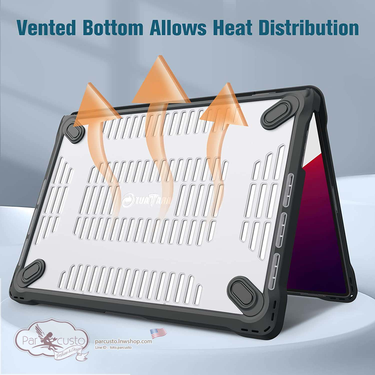 เคสกันกระแทกMacBook Pro 16 Inch Case A2485 (2021 2022) [Heavy Duty] จาก Fintie [Pre-order USA]