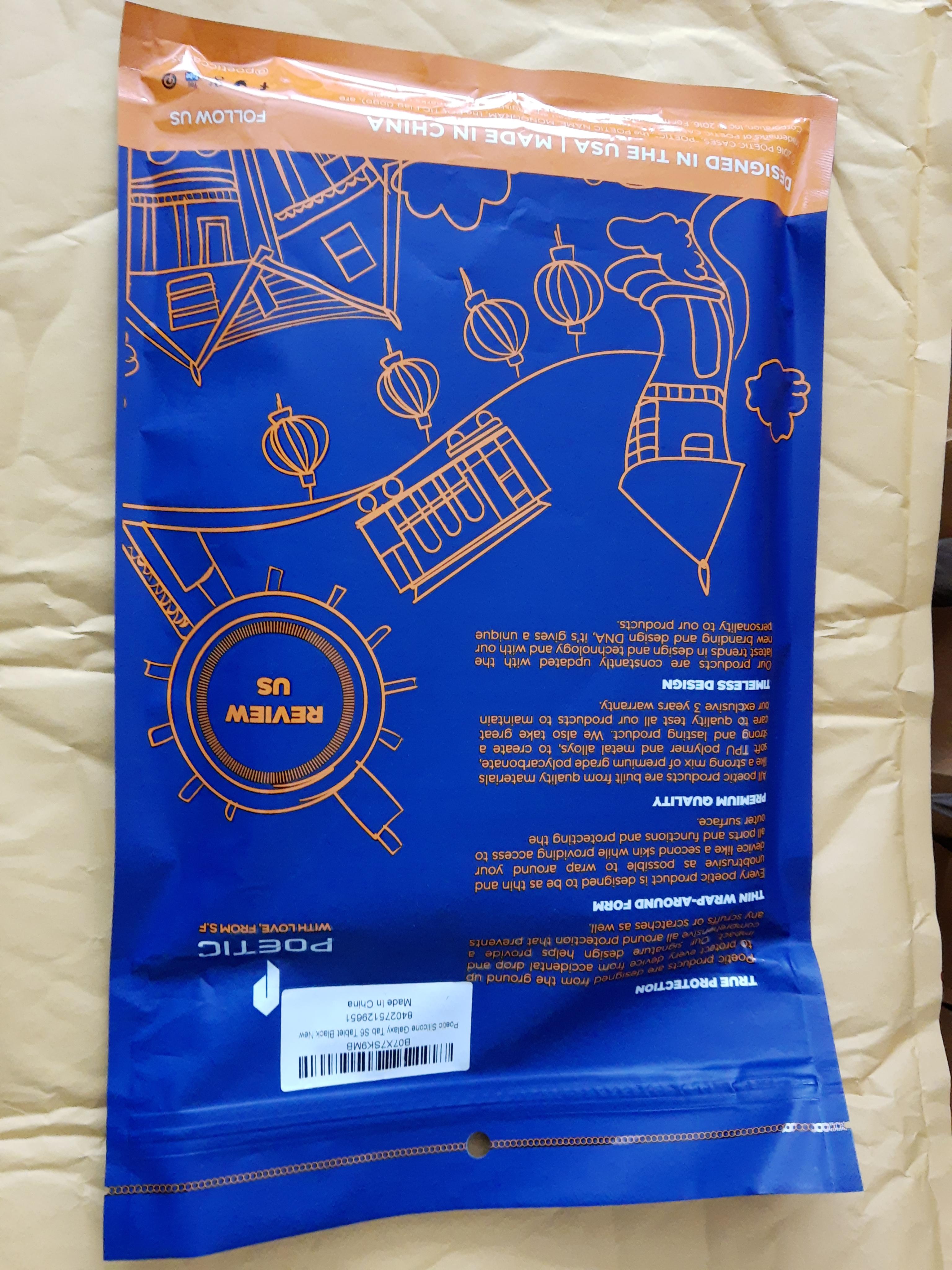 เคสซิลิโคนกันกระแทก Samsung Galaxy Tab S6 10.5 (SM-T860/SM-T865) [TurtleSkin] จาก Poetic [Pre-order USA]