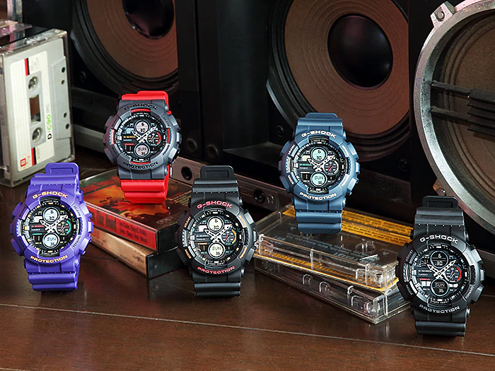 นาฬิกา Casio G-Shock ANALOG-DIGITAL GA-140 series รุ่น GA-140-6A "New EVANGELION" ของแท้ รับประกัน1ปี