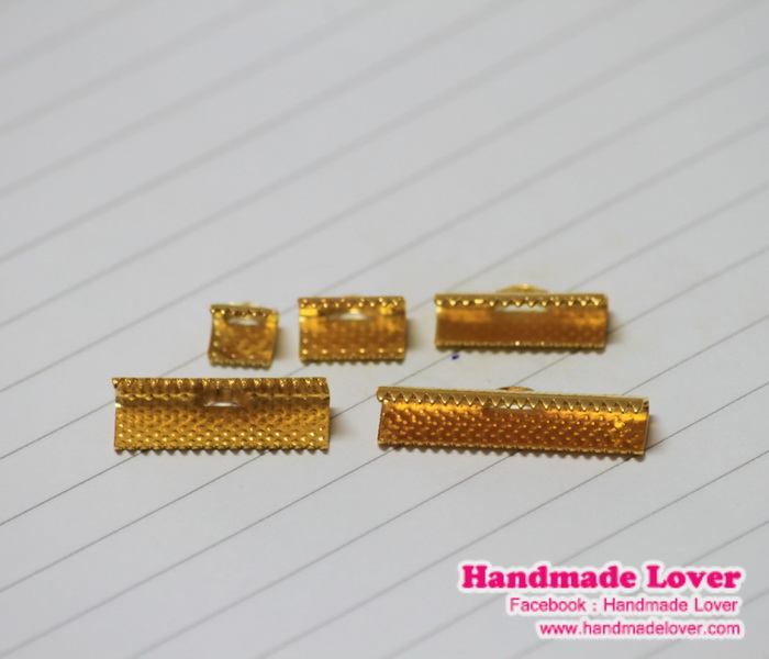 บานหนีบปลายเชือก สีทอง