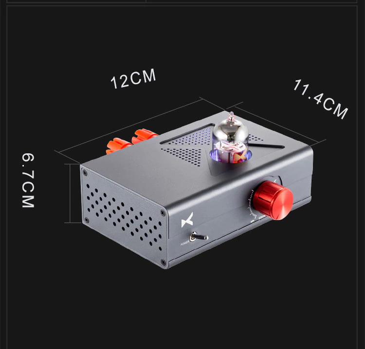 Xduoo MT-605 แอมป์หลอดแก้วแบบตั้งโต๊ะชิป TI TPA3116 ประกันศูนย์ไทย