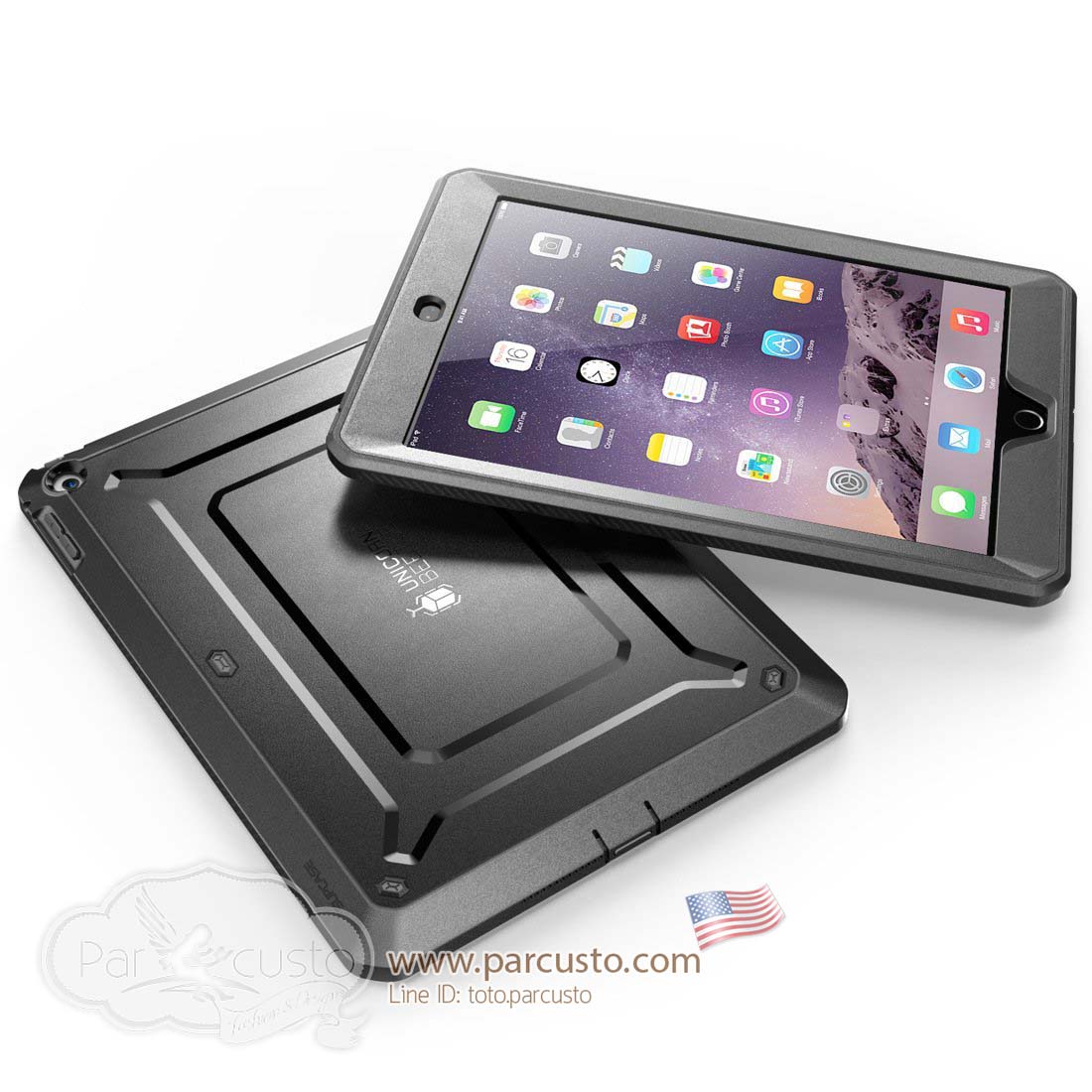 เคสกันกระแทก Apple iPad mini 3 [Unicorn Beetle PRO]จาก SUPCASE [Pre-order USA]