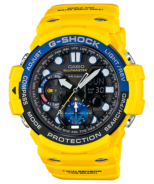 นาฬิกา Casio G-Shock GULFMASTER Twin Sensor รุ่น GN-1000-9A ของแท้ รับประกัน1ปี