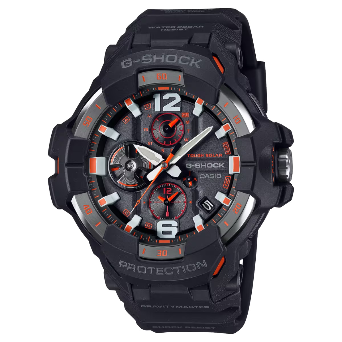 นาฬิกา Casio G-SHOCK นักบิน GRAVITYMASTER BLUETOOTH GR-B300 series รุ่น GR-B300-1A4 ของแท้ รับประกัน1ปี